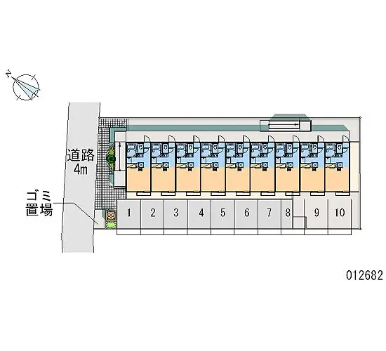 ★手数料０円★さいたま市見沼区中川　月極駐車場（LP）